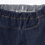 キッズ　ジャージーストレッチデニム調レギンスパンツ