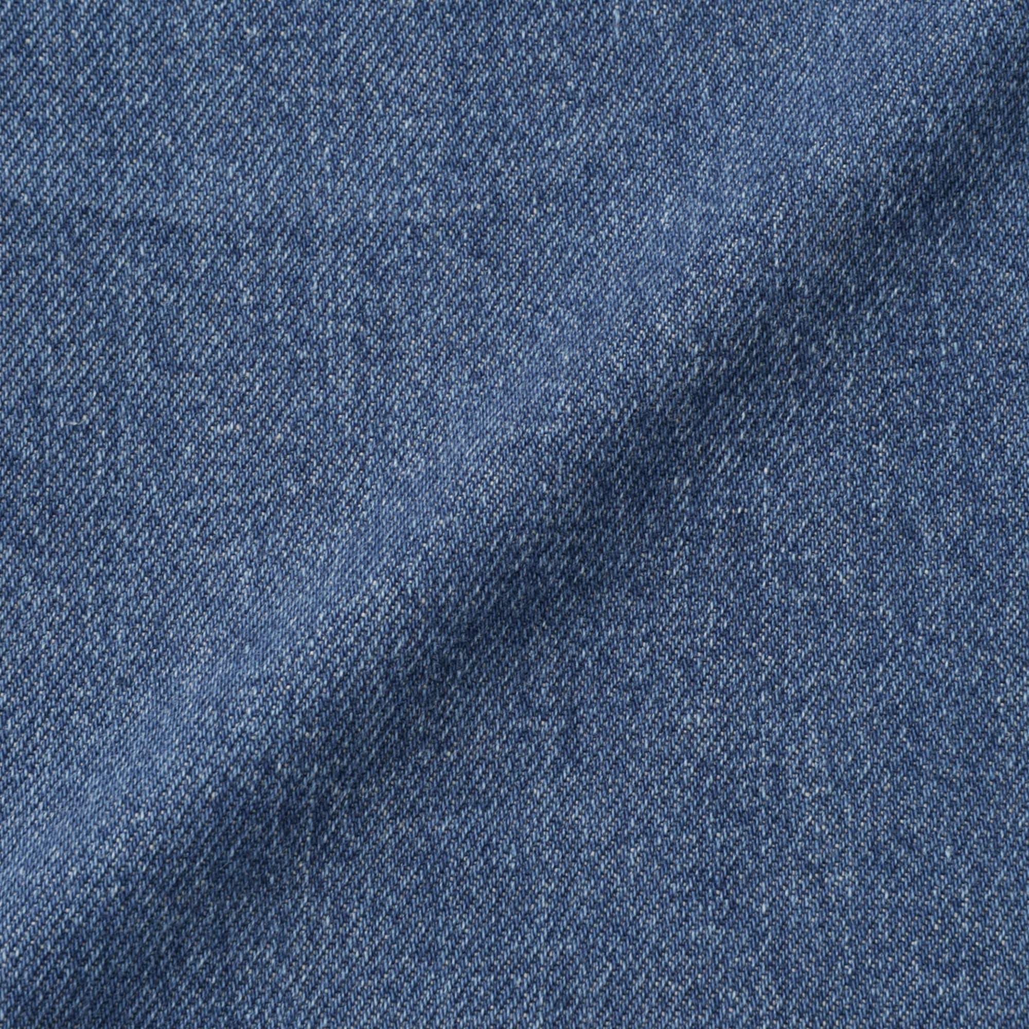 キッズ　木の実から作ったカポック混デニムジャンパースカート