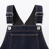 キッズ　木の実から作ったカポック混デニムジャンパースカート