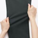 キッズ　縦横ストレッチヘリンボーンベイカーパンツ