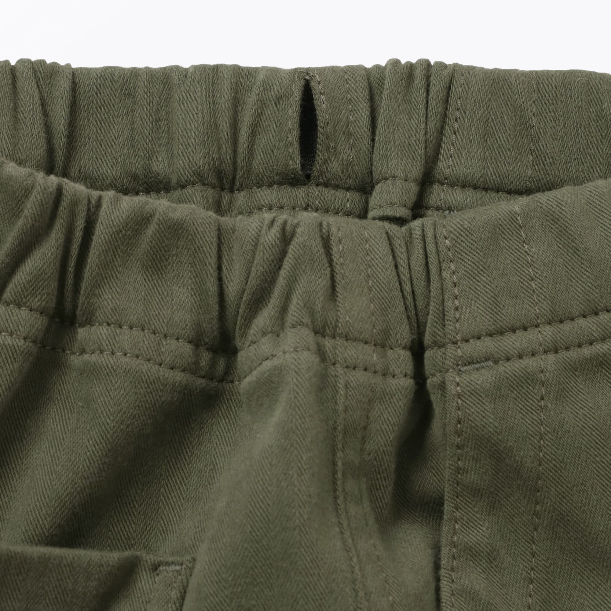 キッズ　縦横ストレッチヘリンボーンベイカーパンツ