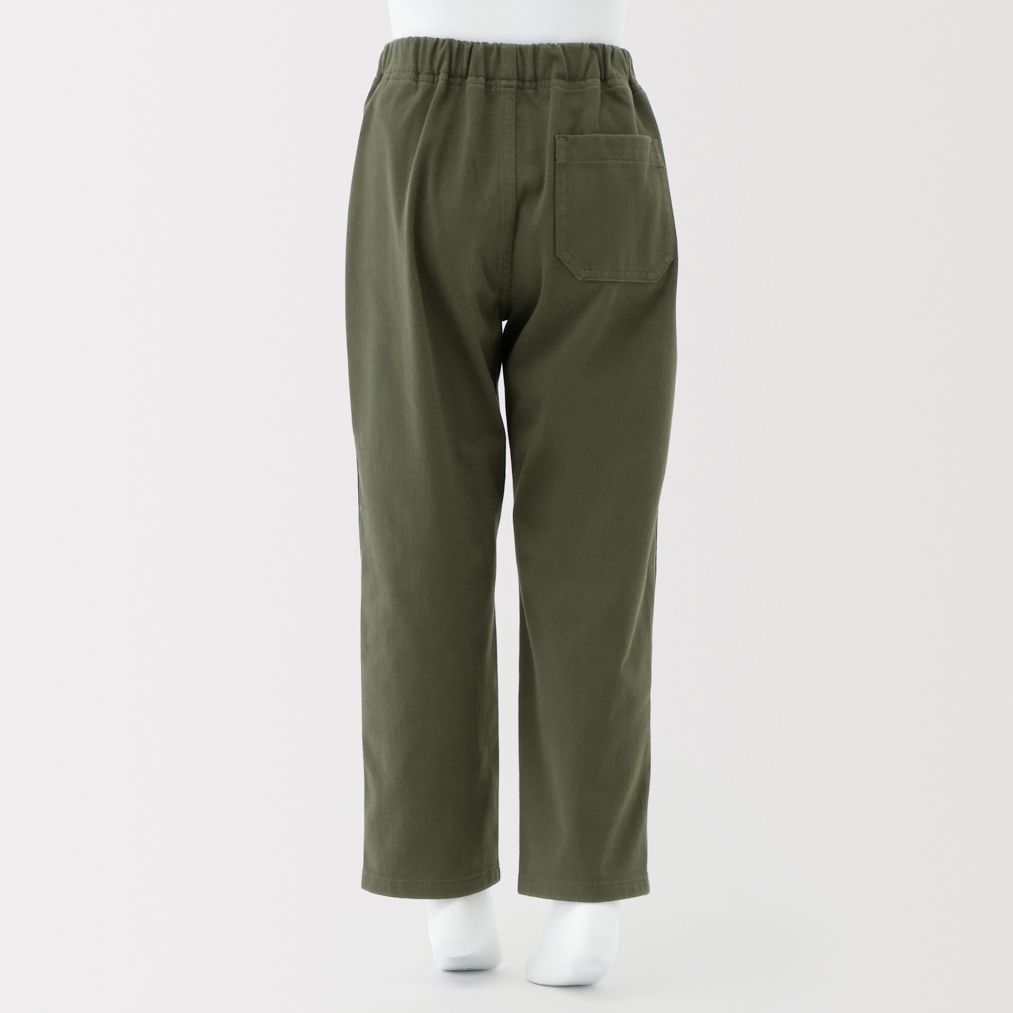 キッズ　縦横ストレッチヘリンボーンベイカーパンツ