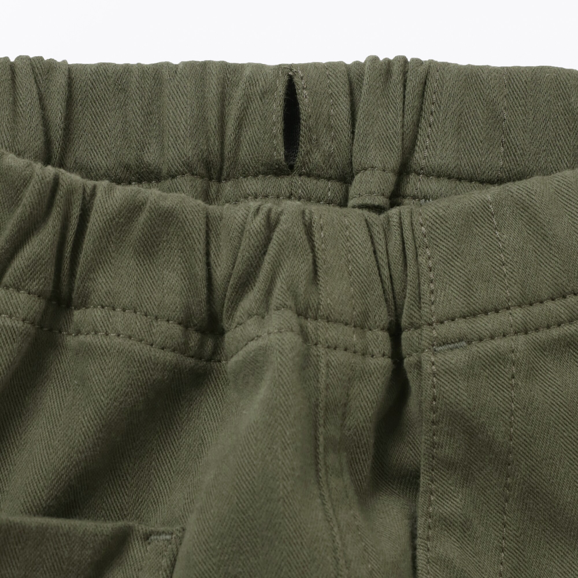 キッズ　縦横ストレッチヘリンボーンベイカーパンツ