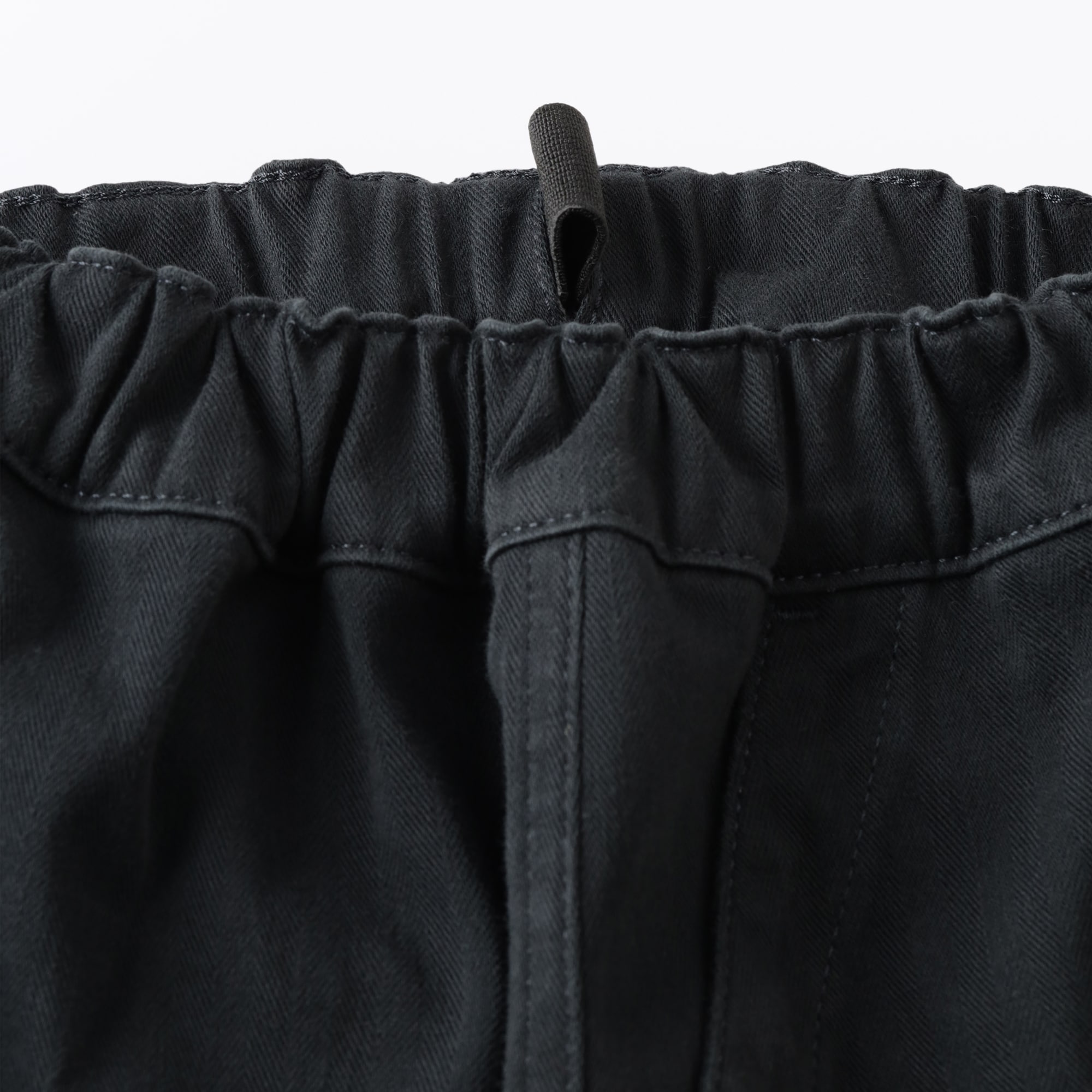 キッズ　縦横ストレッチヘリンボーンスカート