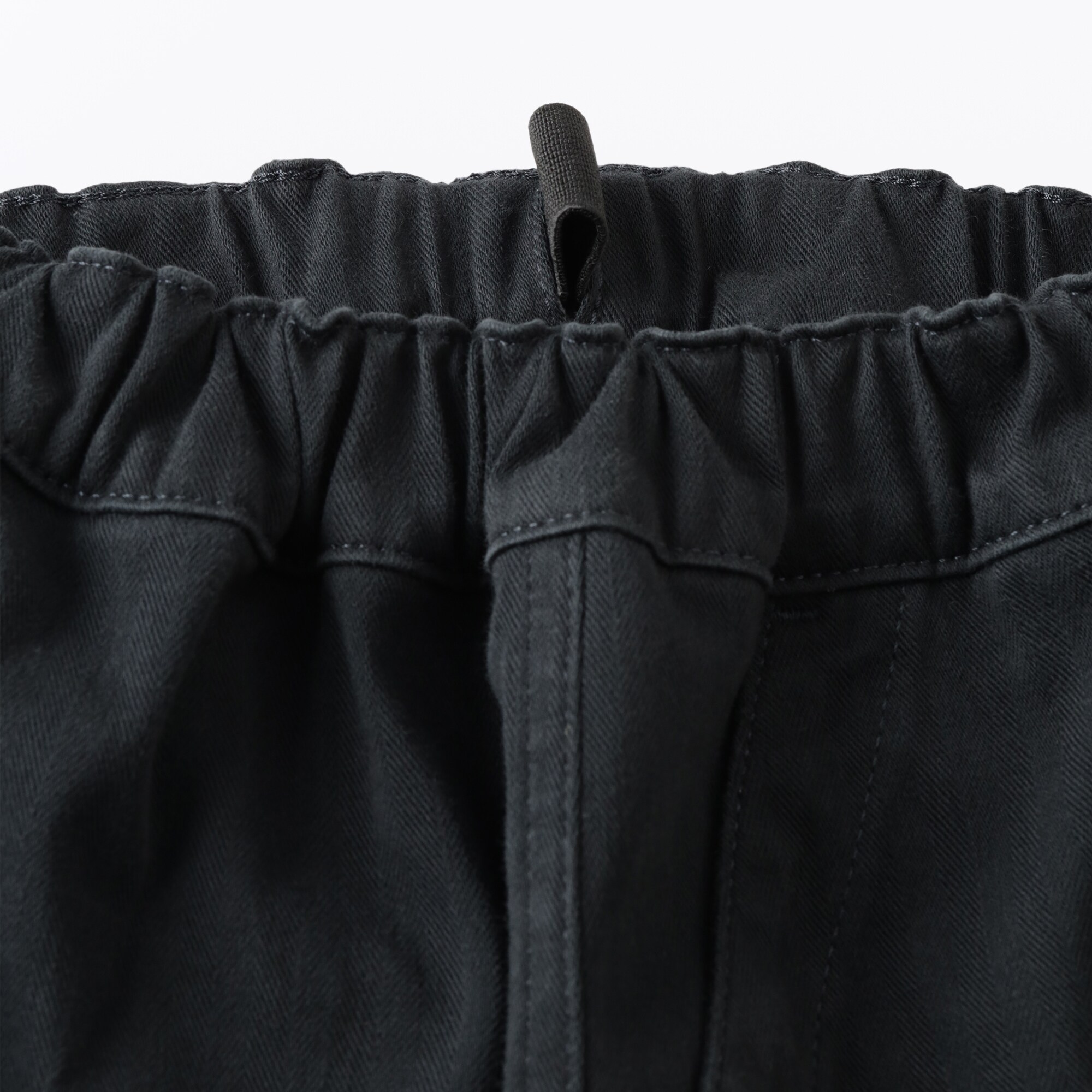 キッズ　縦横ストレッチヘリンボーンスカート