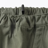 キッズ　縦横ストレッチヘリンボーンスカート