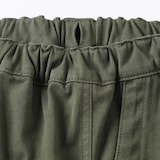 キッズ　縦横ストレッチヘリンボーンスカート