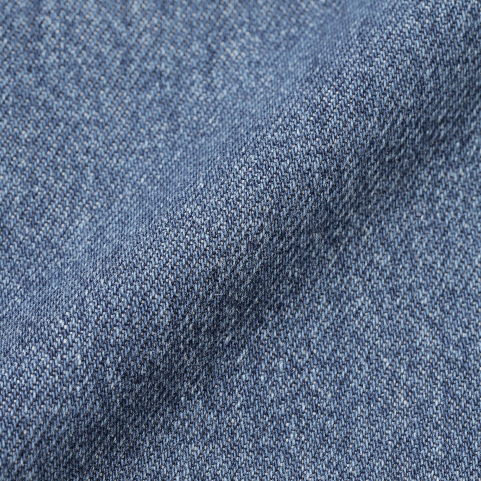 キッズ　木の実から作ったカポック混デニムワイドパンツ