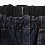 キッズ　木の実から作ったカポック混デニムワイドパンツ