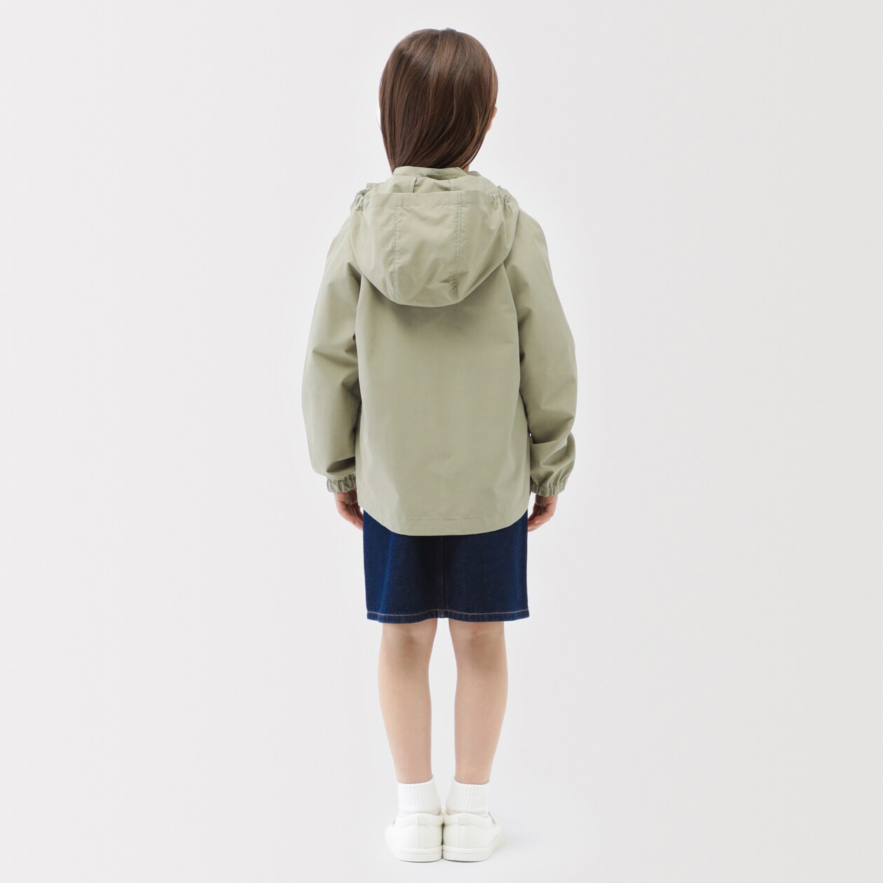 キッズ　撥水フード付きジャケット