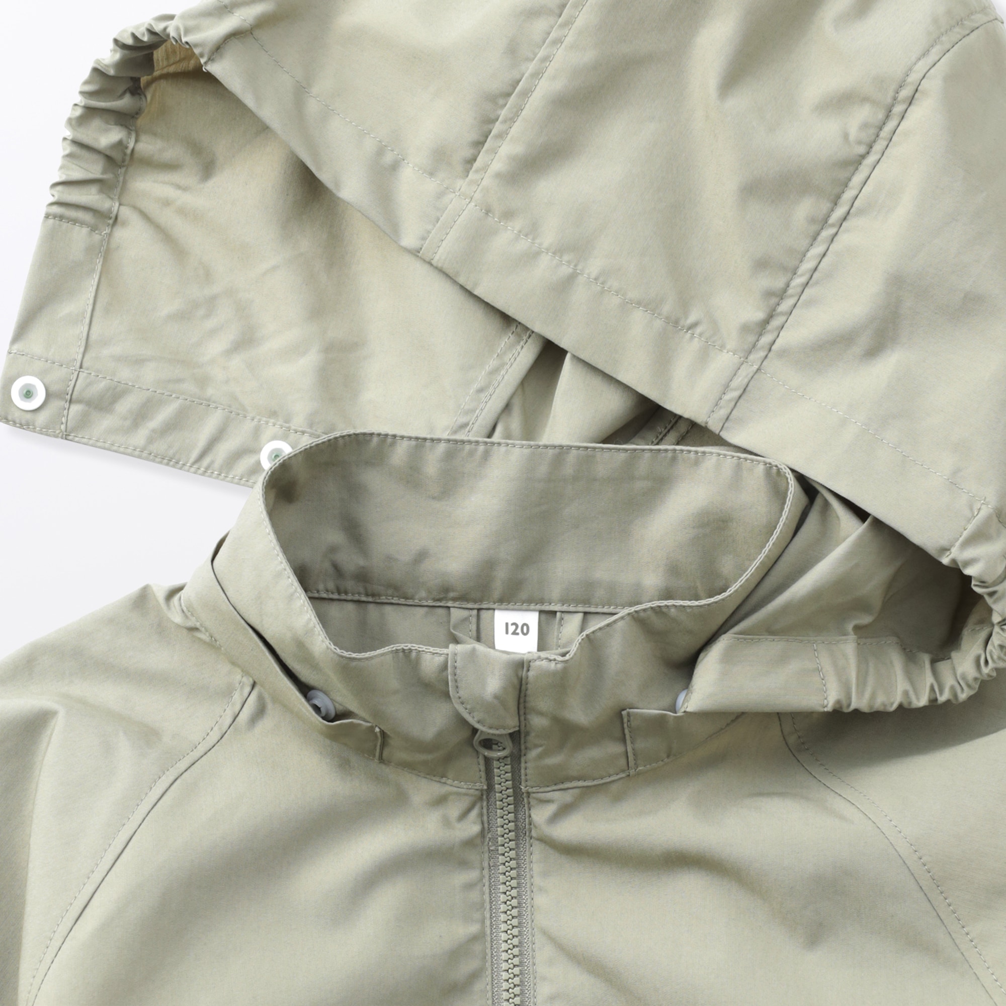 キッズ　撥水フード付きジャケット