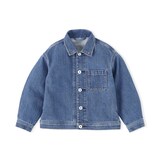 キッズ　木の実から作ったカポック混デニムジャケット