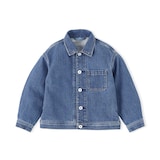 キッズ　木の実から作ったカポック混デニムジャケット