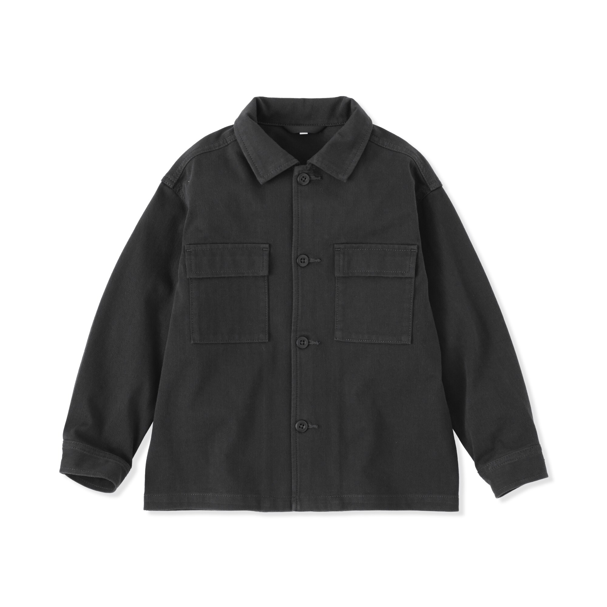 キッズ　縦横ストレッチヘリンボーンジャケット