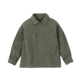 キッズ　縦横ストレッチヘリンボーンジャケット