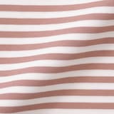 キッズ　綿天竺編みクルーネック長袖Ｔシャツ　ボーダー