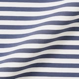 キッズ　綿天竺編みクルーネック長袖Ｔシャツ　ボーダー