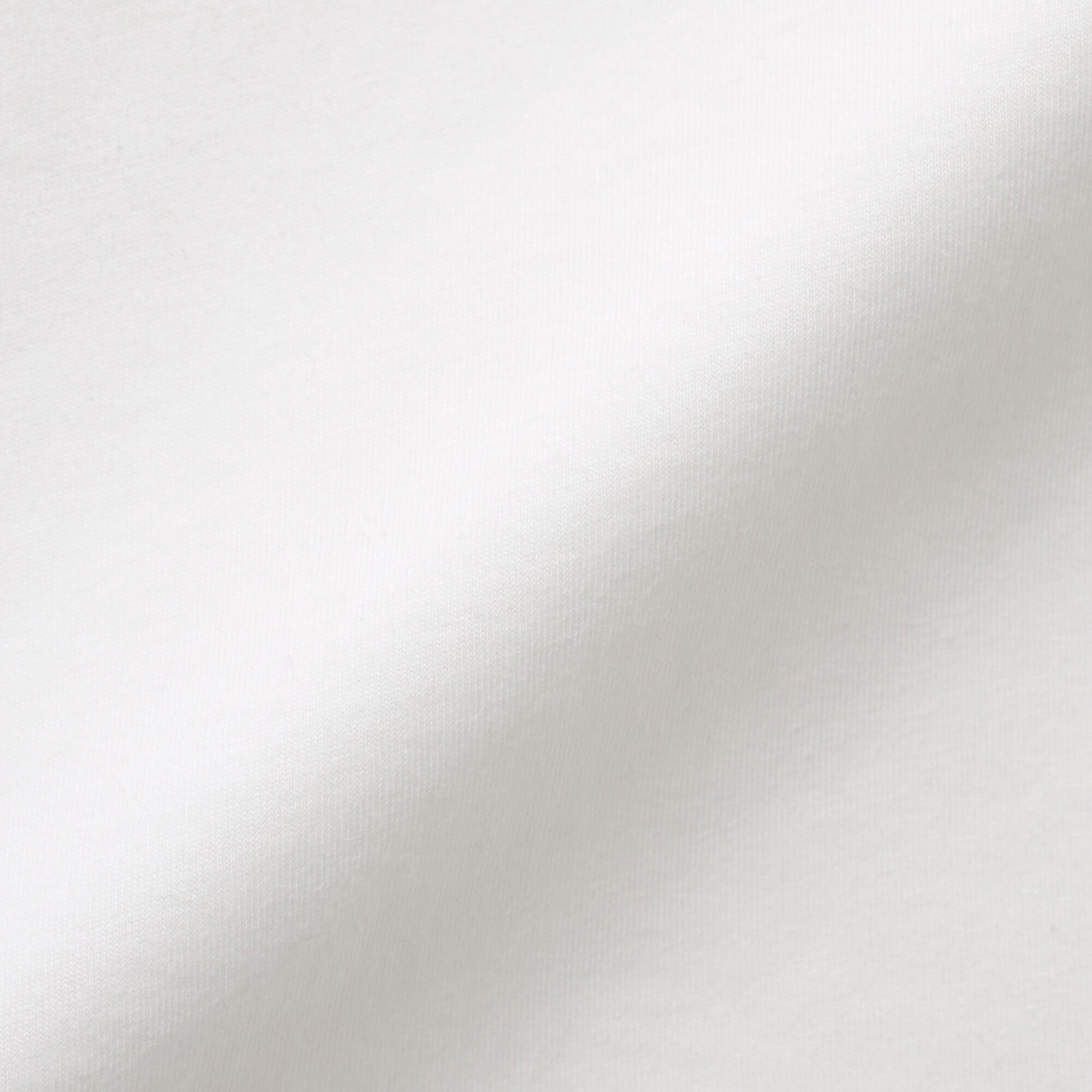 キッズ　綿天竺編みクルーネック長袖Ｔシャツ　無地