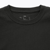 キッズ　綿天竺編みクルーネック長袖Ｔシャツ　無地