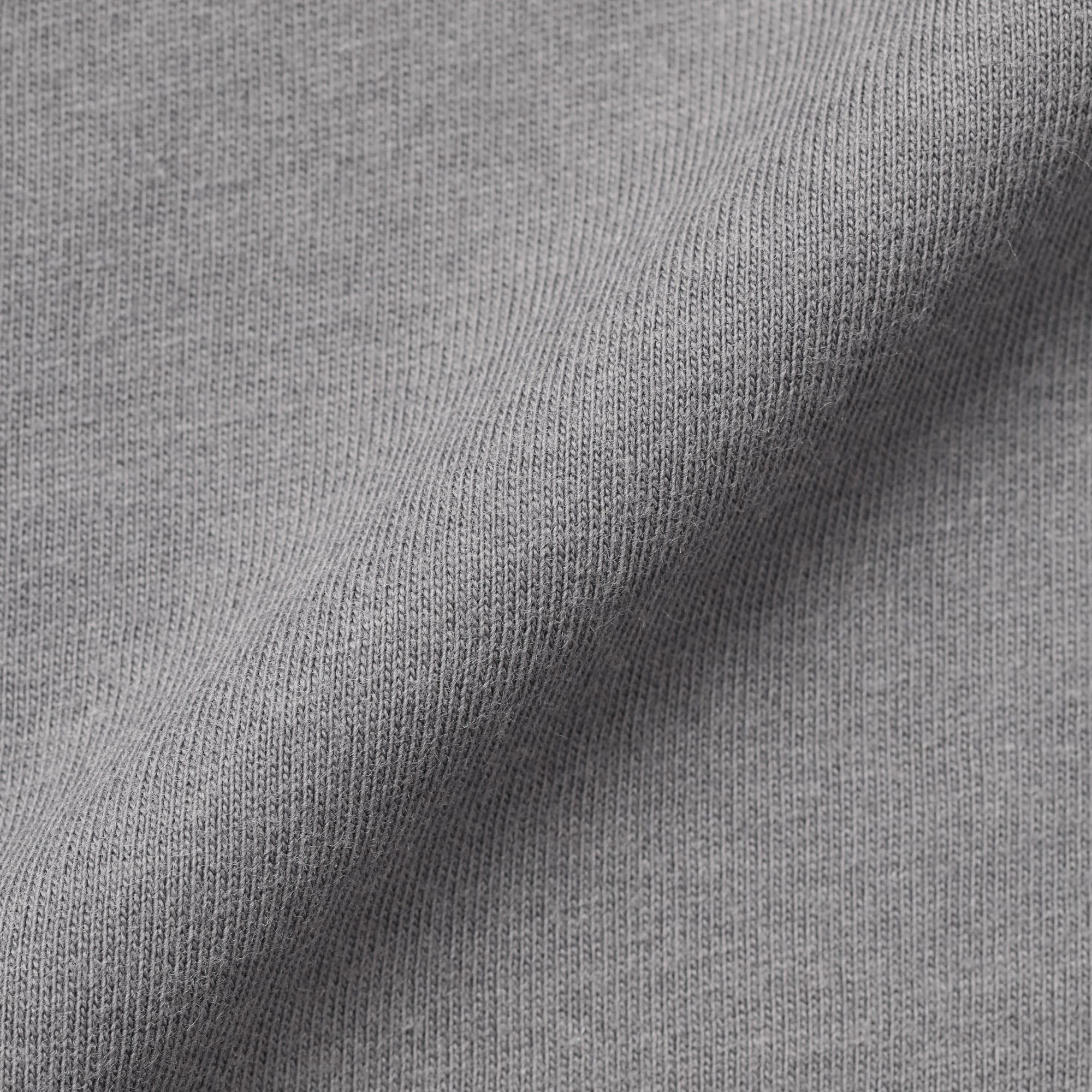 ベビー　あたまするっと　綿天竺編みクルーネック長袖Ｔシャツ　無地