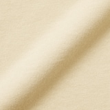 ベビー　あたまするっと　綿天竺編みクルーネック長袖Ｔシャツ　無地