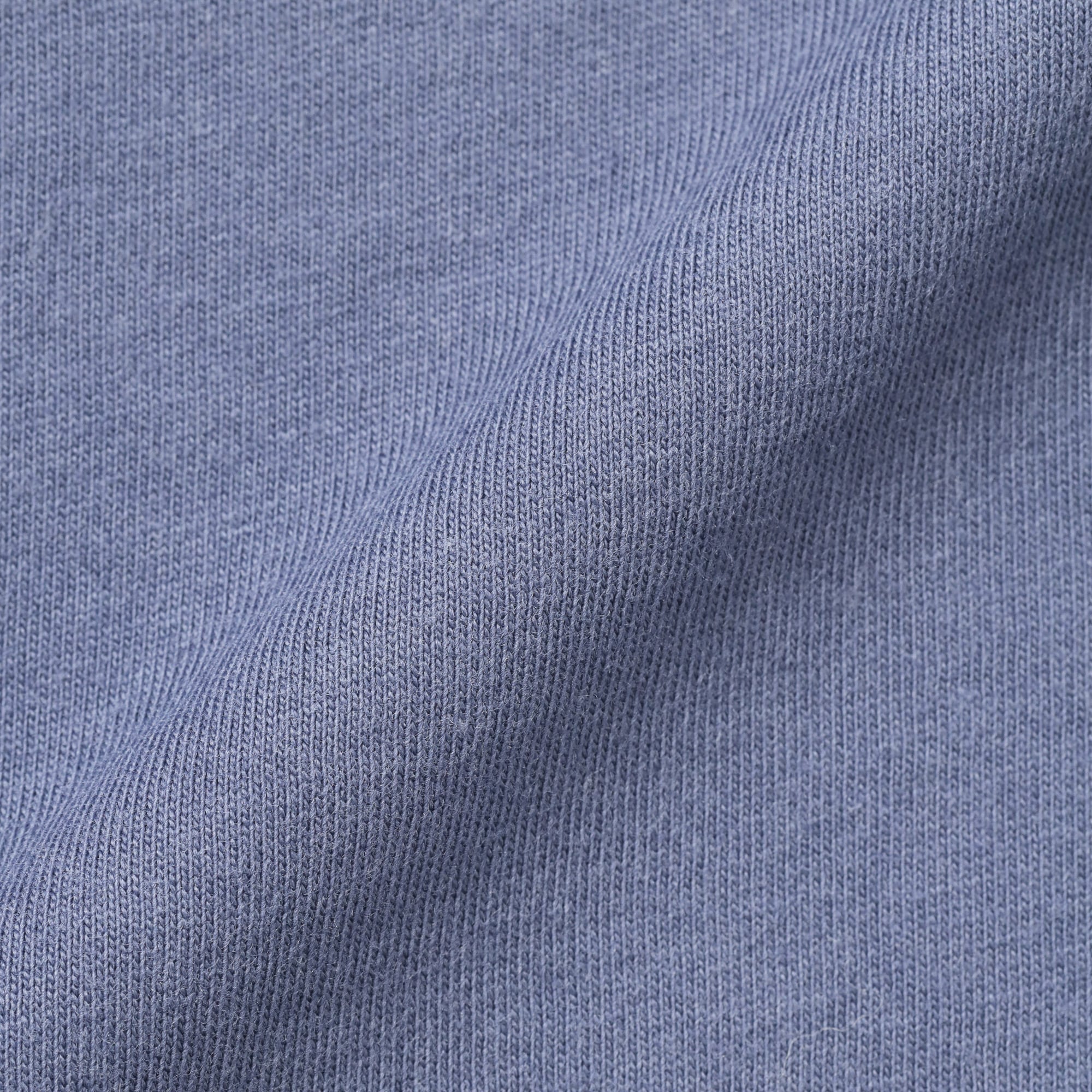 ベビー　あたまするっと　綿天竺編みクルーネック長袖Ｔシャツ　無地