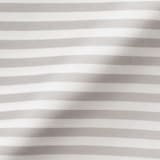 ベビー　あたまするっと　綿天竺編みクルーネック長袖Ｔシャツ　ボーダー