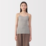 婦人　さらっと綿　薄手　キャミソール