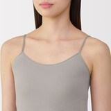 婦人　さらっと綿　薄手　キャミソール