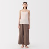 婦人　さらっと綿　薄手　キャミソール