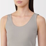 婦人　さらっと綿　薄手　タンクトップ