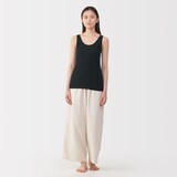 婦人　さらっと綿　薄手　タンクトップ