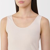 婦人　さらっと綿　薄手　タンクトップ