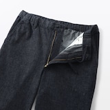 紳士　洗いざらしデニムイージーパンツ　インディゴ