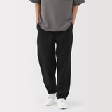 紳士　リネン洗いざらしテーパードパンツ（ＡＳＥＡＮ）