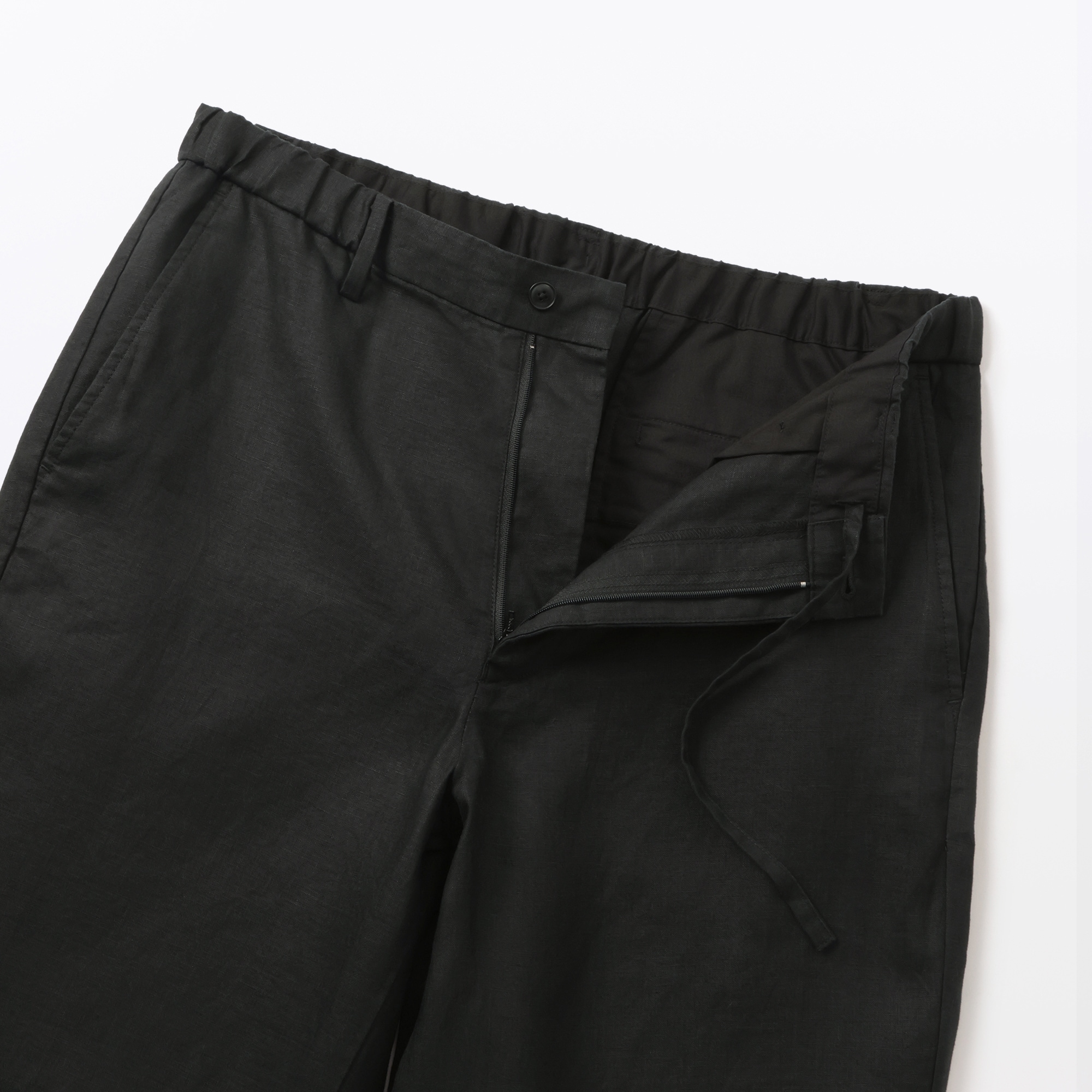 紳士　リネン洗いざらしテーパードパンツ（ＡＳＥＡＮ）