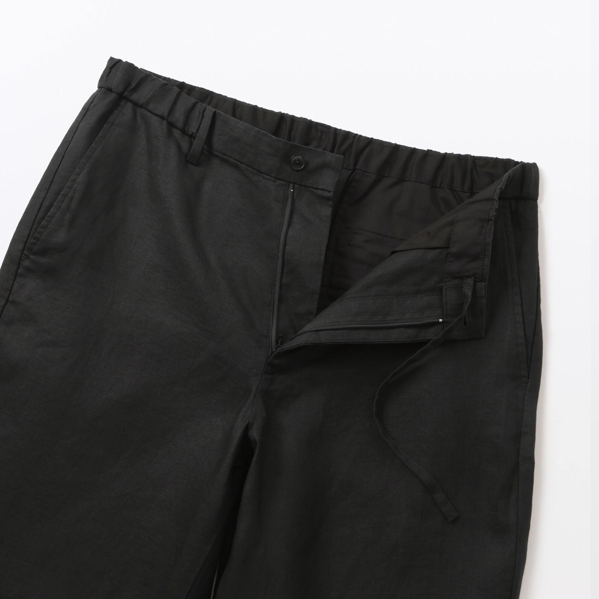 紳士　リネン洗いざらしテーパードパンツ（ＡＳＥＡＮ）