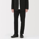 紳士　ストレッチジャージーノータックパンツ