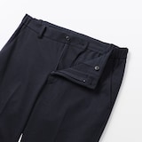 紳士　ストレッチジャージーノータックパンツ