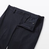 紳士　ストレッチジャージーノータックパンツ