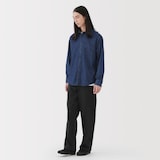 紳士　縦横ストレッチヘリンボーンベイカーパンツ