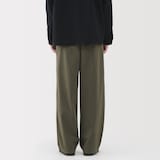 紳士　縦横ストレッチヘリンボーンベイカーパンツ