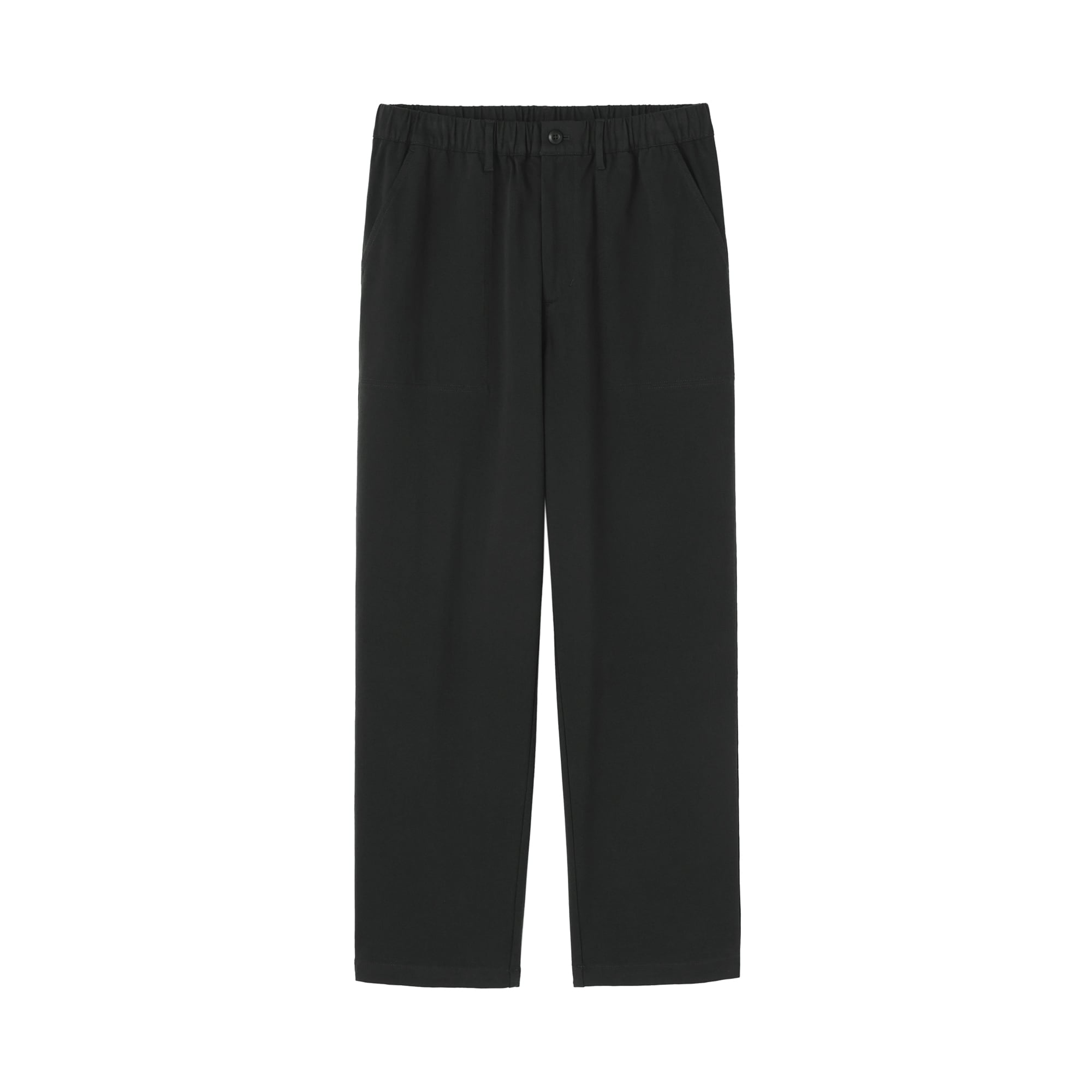 紳士　縦横ストレッチヘリンボーンベイカーパンツ