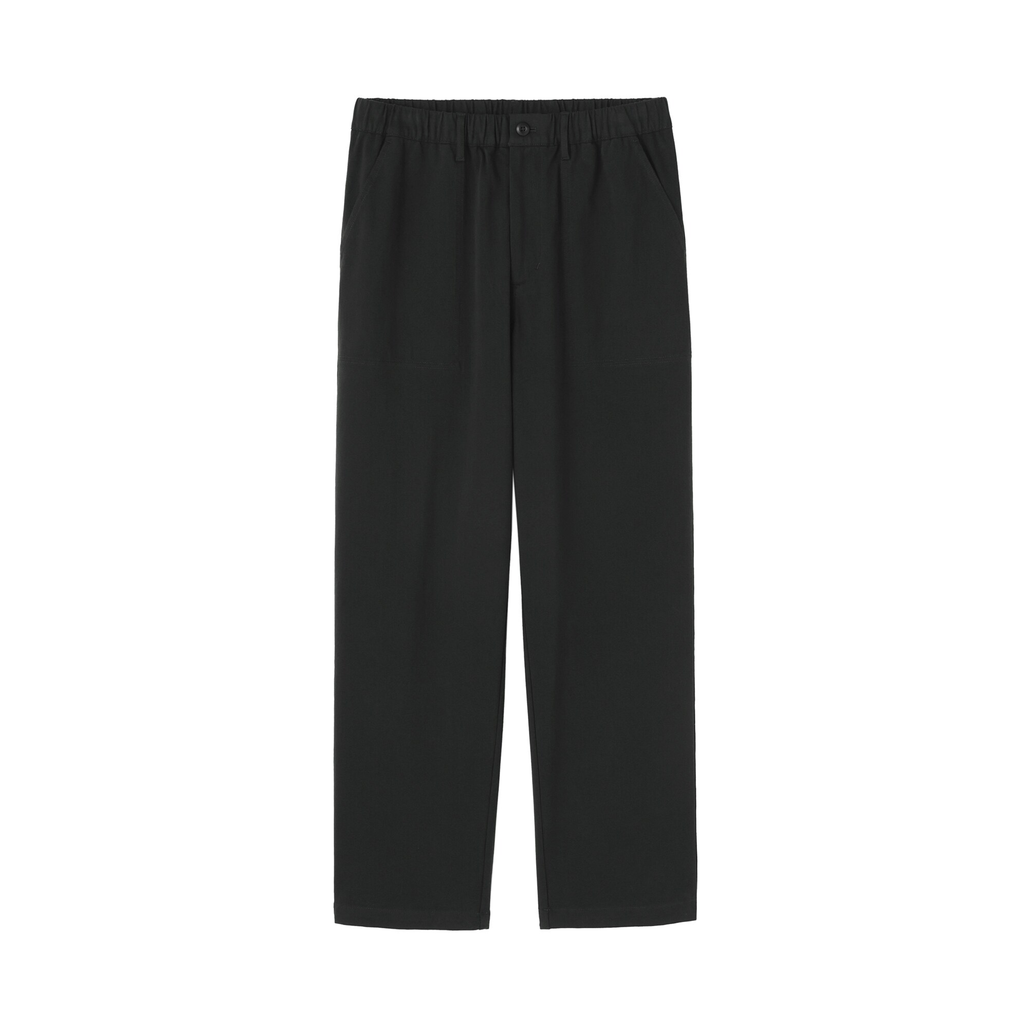 紳士　縦横ストレッチヘリンボーンベイカーパンツ