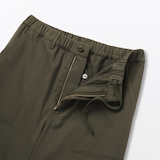 紳士　縦横ストレッチヘリンボーンベイカーパンツ