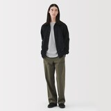 紳士　縦横ストレッチヘリンボーンベイカーパンツ