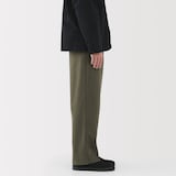 紳士　縦横ストレッチヘリンボーンベイカーパンツ