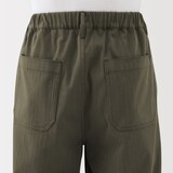 紳士　縦横ストレッチヘリンボーンベイカーパンツ