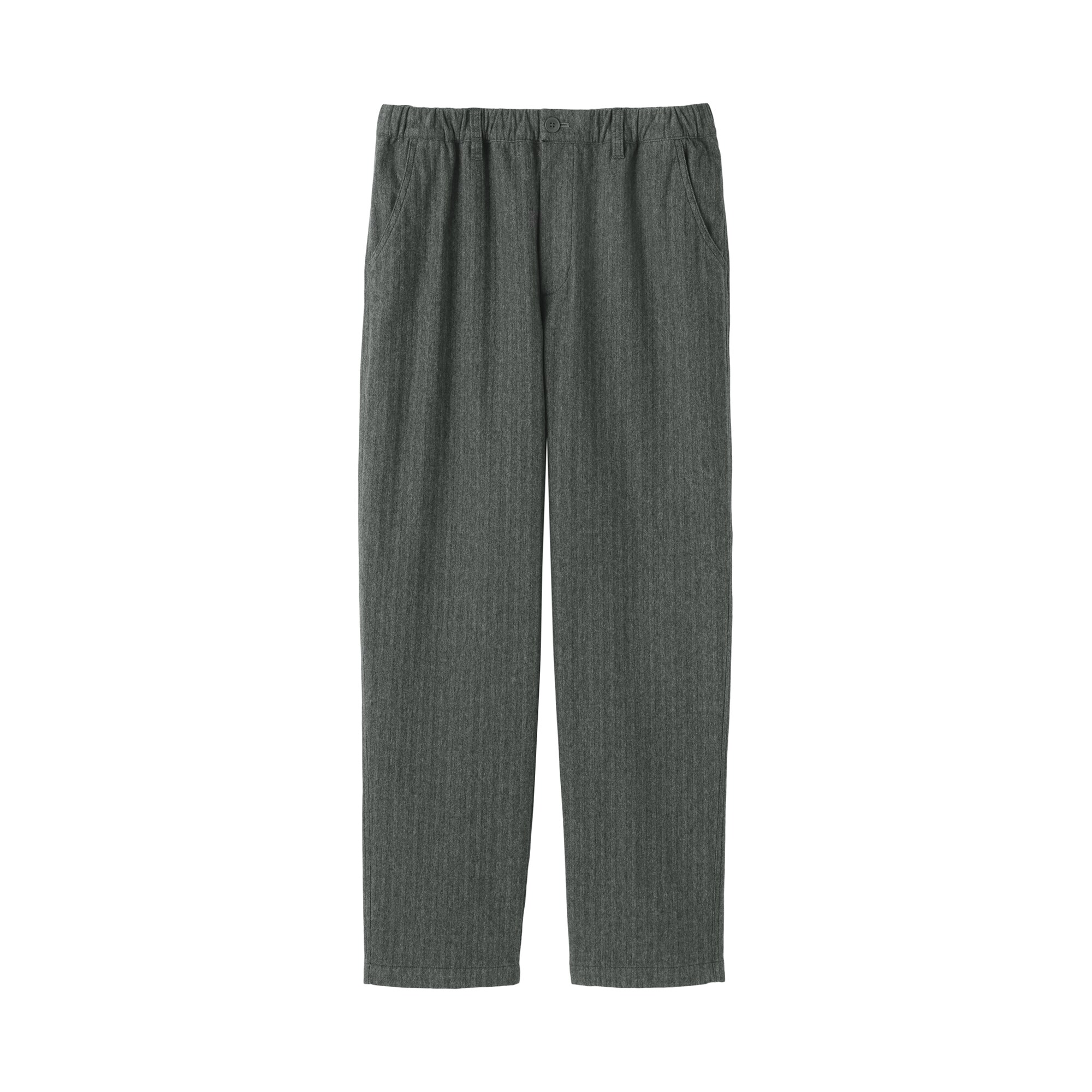 紳士 縦横ストレッチ起毛ヘリンボーンパンツ | 無印良品