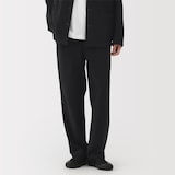 紳士　縦横ストレッチ起毛ヘリンボーンパンツ